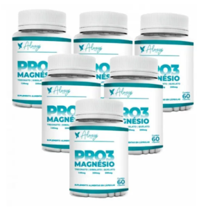 Pro3Magnésio Sem Sabor de 60 Caps